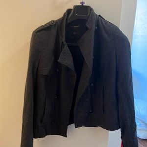 Grey banana republic blazer jacket